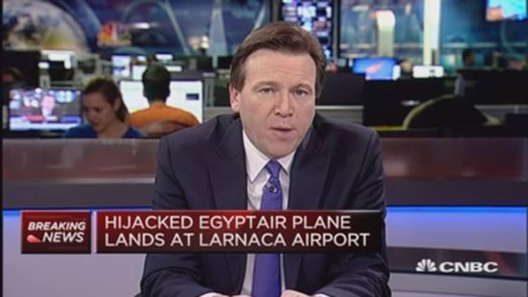 EgyptAir passenger plane hijacked