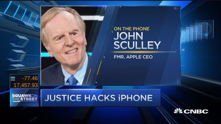 Justice crack a huge win for Apple: Sculley