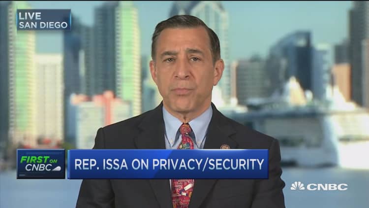Rep. Issa: Those worried about privacy should stay wary