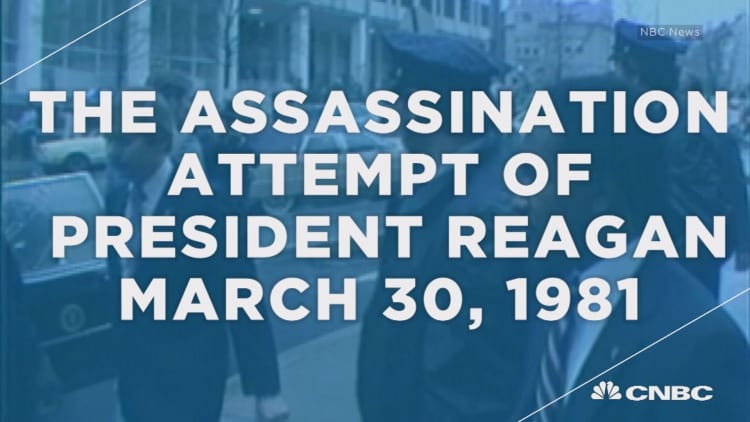 35 years ago, John Hinckley, Jr. shot Ronald Reagan