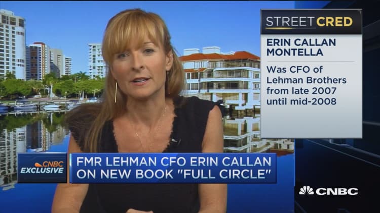 Ex-Lehman CFO Erin Callan Montella: In a great place 