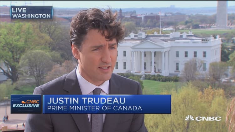 Trudeau: Every country tied to global economy now