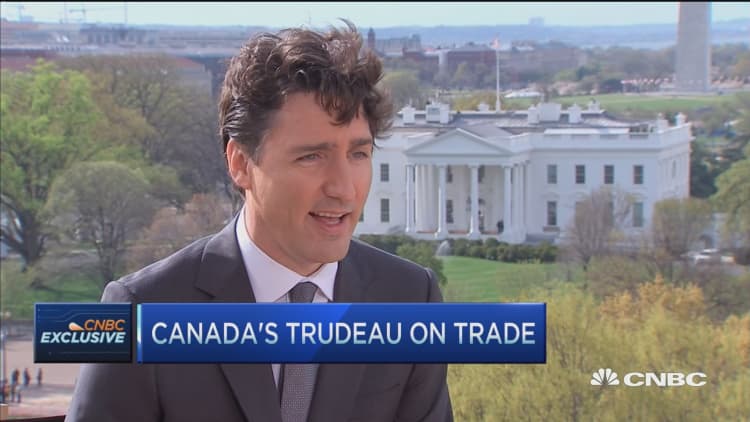 Trudeau: Not worried about reopening NAFTA
