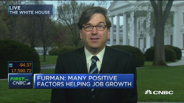 Furman: Many positive factors helping job growth