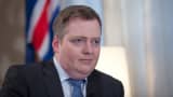 Sigmundur Gunnlaugsson, Iceland's prime minister.