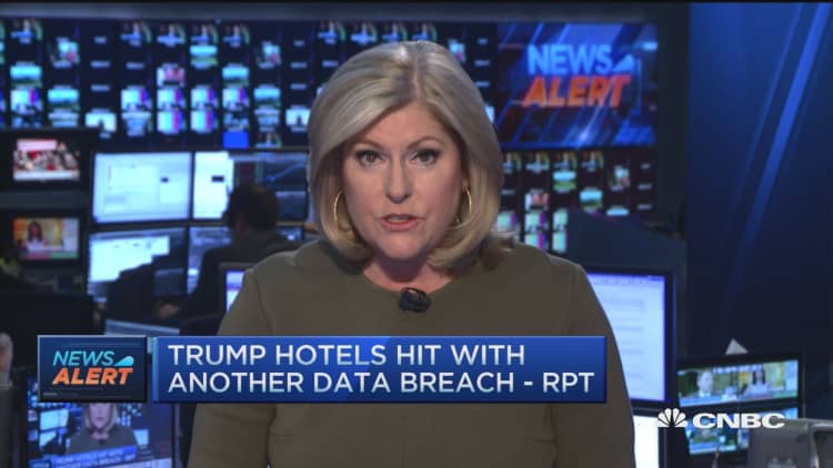 Trump hotels hit with another data breach: Rpt