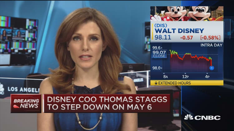 Disney's COO to step down