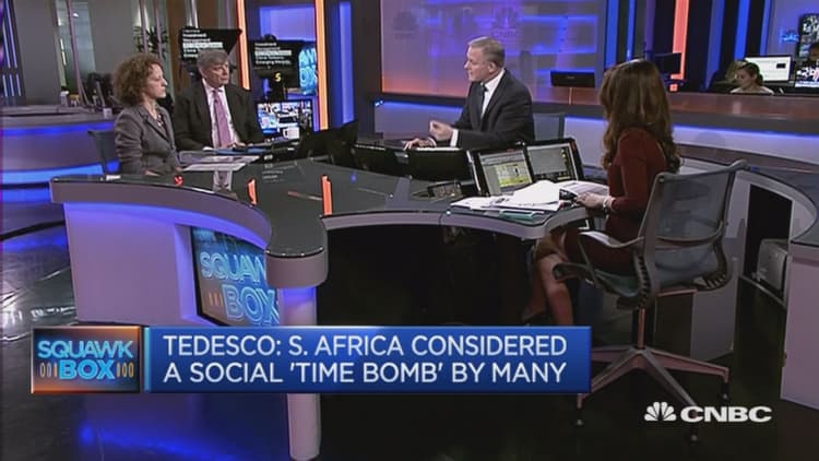 South Africa uncertainty may continue: Hermes' Tedesco