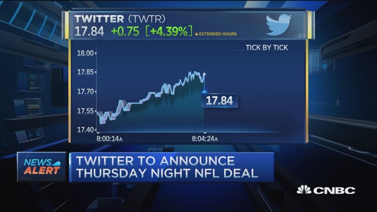 Twitter, NFL to announce streaming deal