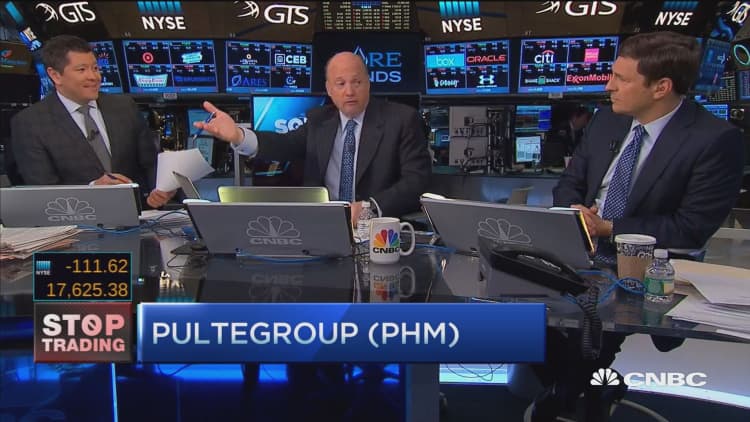 Cramer's Stop Trading: PulteGroup