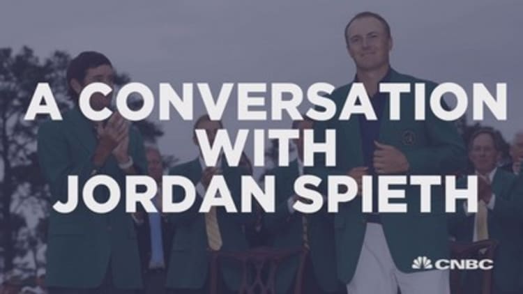 Jordan Spieth Talks Masters