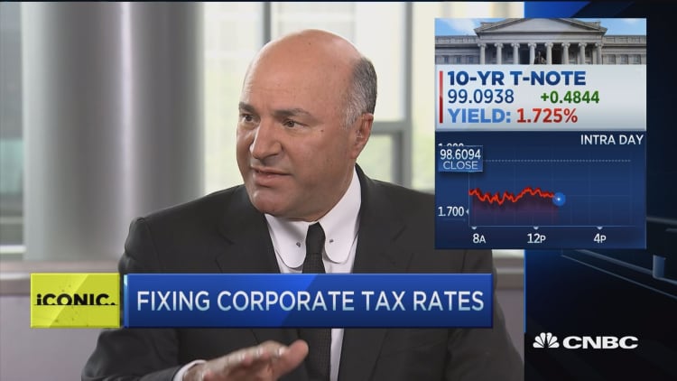 Fixing corporate tax rates with Mr. Wonderful