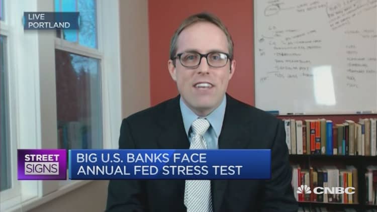 What's key in big banks stress tests
