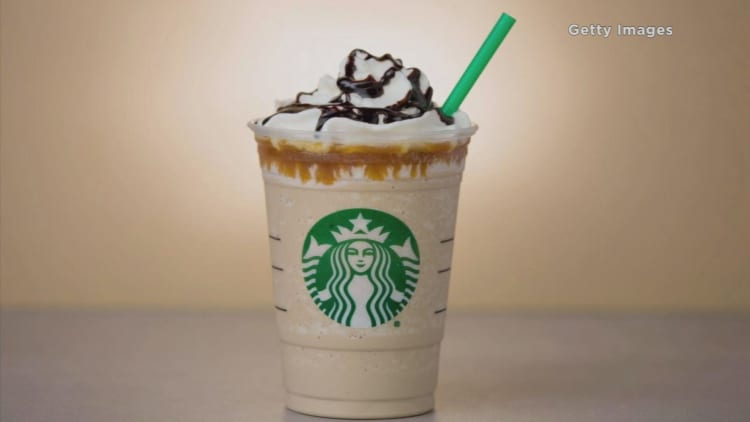 Starbucks brings back frappuccino for caramel lovers