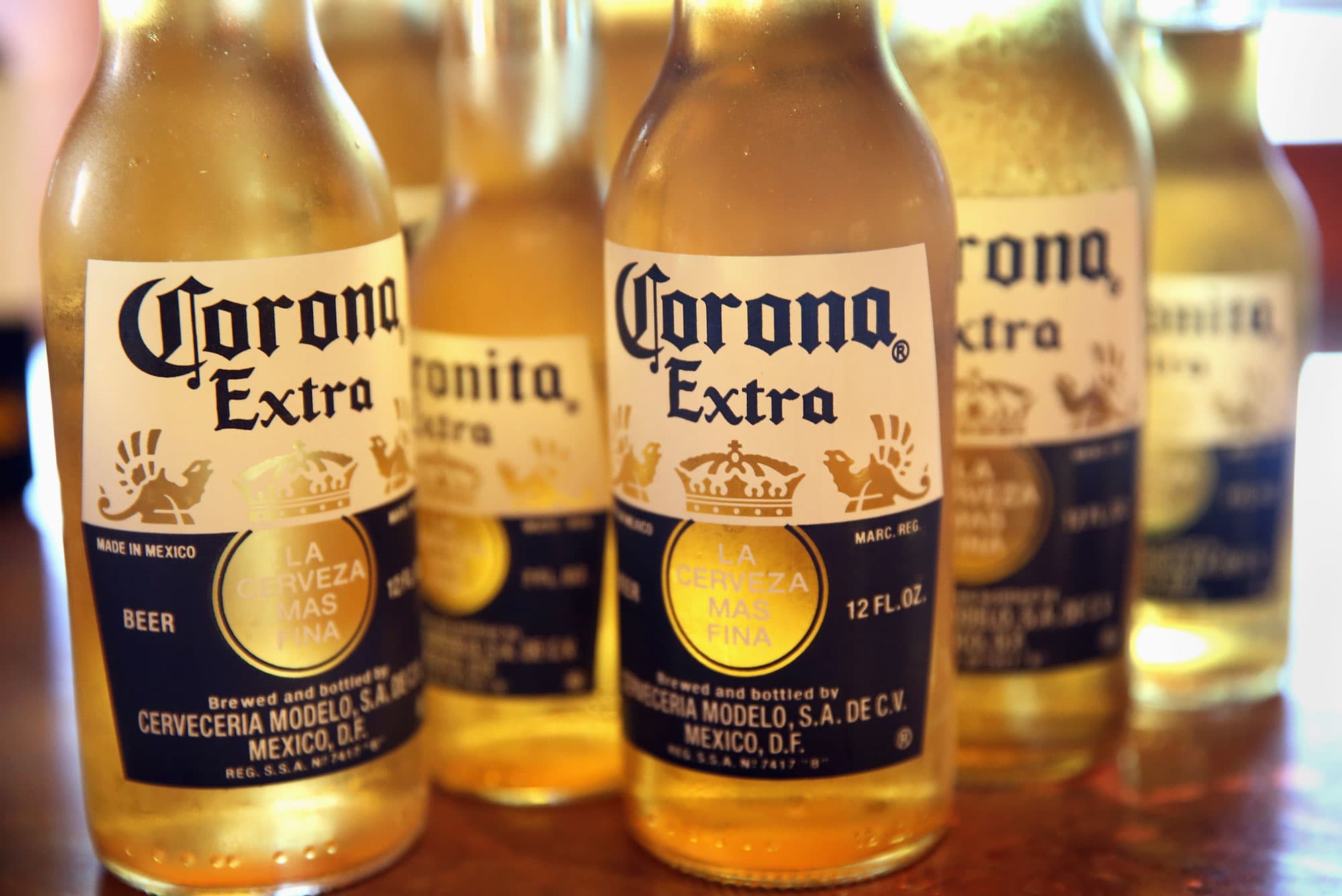 Corona's beer company, Constellation Brands, is taking actions aimed at enhancing shareholder value and pops