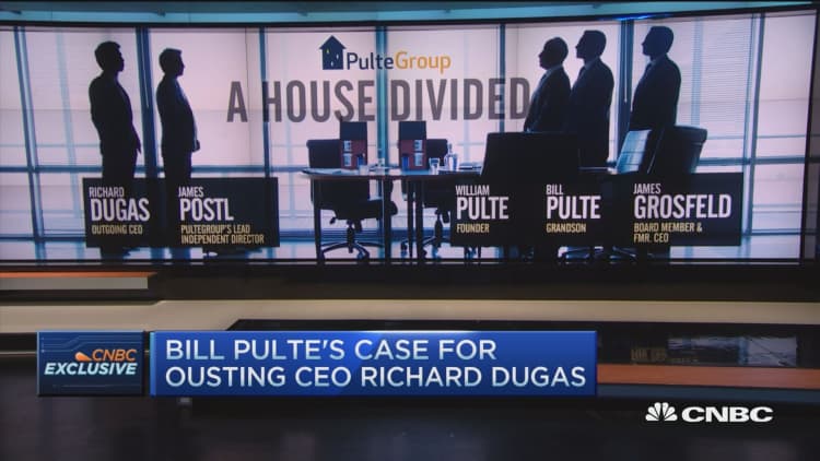 Bill Pulte: I have no interest in running Pulte Homes