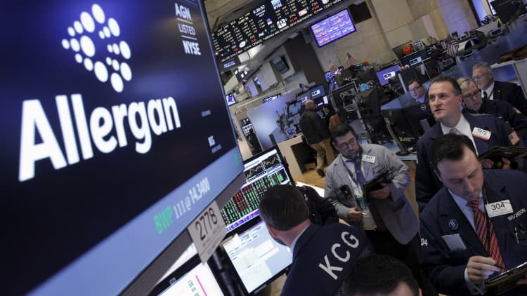 Allergan will not bid for Shire, sources tell CNBC