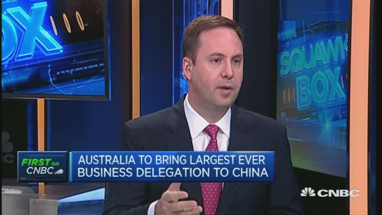 Australia send its largest trade mission to China