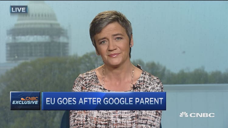 EU's Vestager: Aims are the same for US, EU tax systems