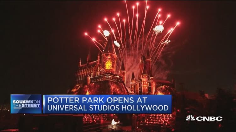Harry Potter enchants visitors at Universal Studios Hollywood