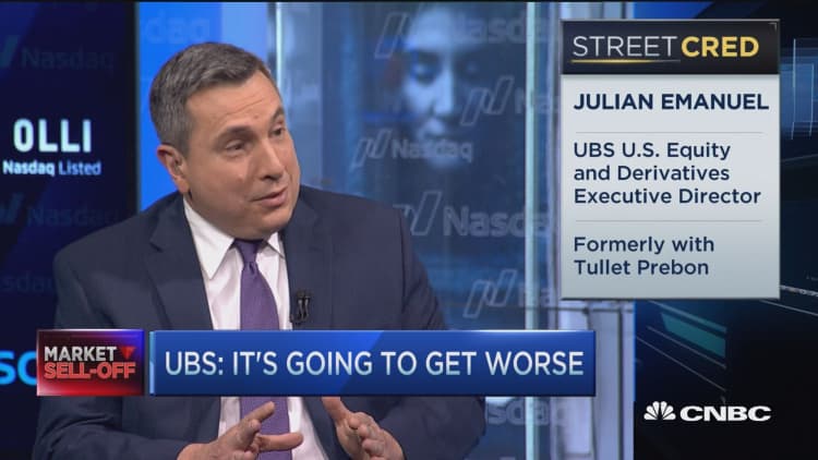 UBS: It's going to get worse...