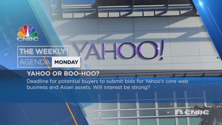Weekly Agenda: Yahoo!, Argentina, China