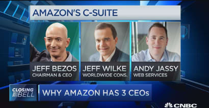 Amazon's CEO triple play