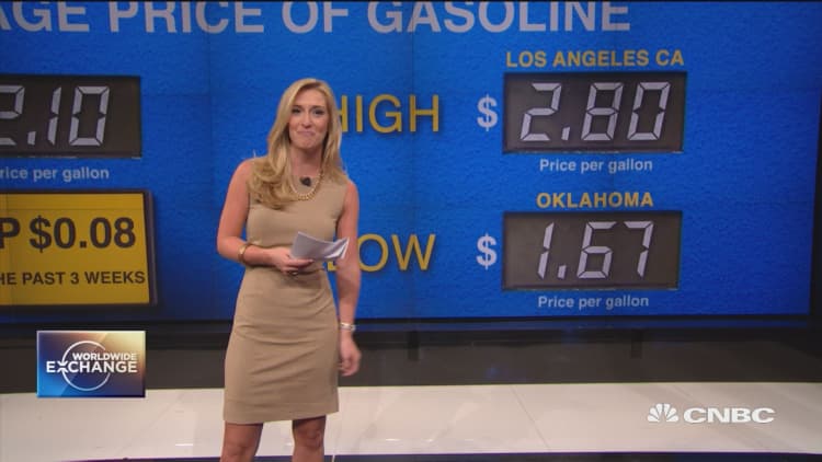 Gas prices jump ahead of peak summer driving season