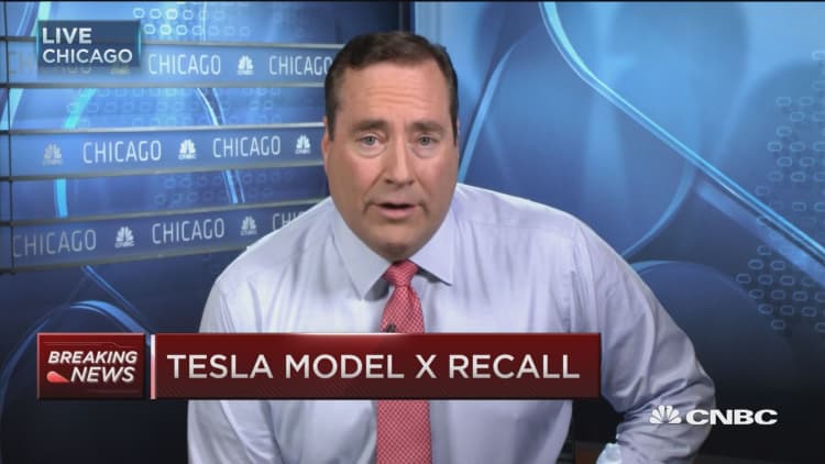 Tesla Model X recall