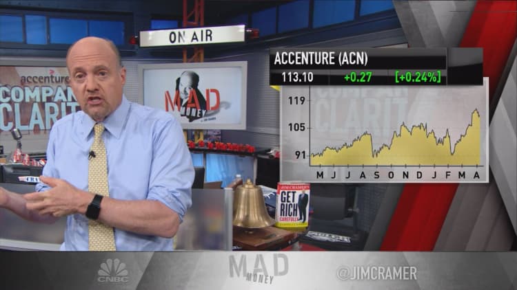 Cramer: The secret to Accenture's sauce
