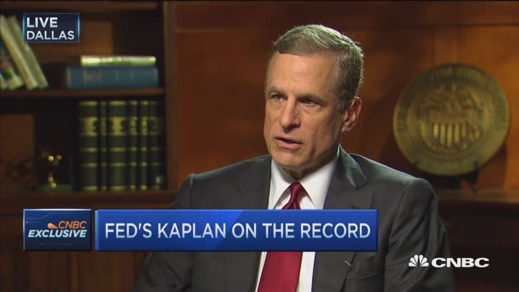 Fed's Kaplan: Consumer will remain strong