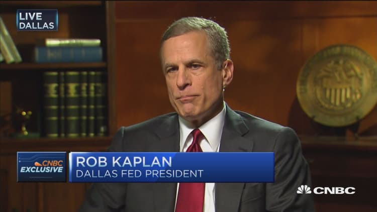 Too big to fail not our biggest issue: Fed's Kaplan