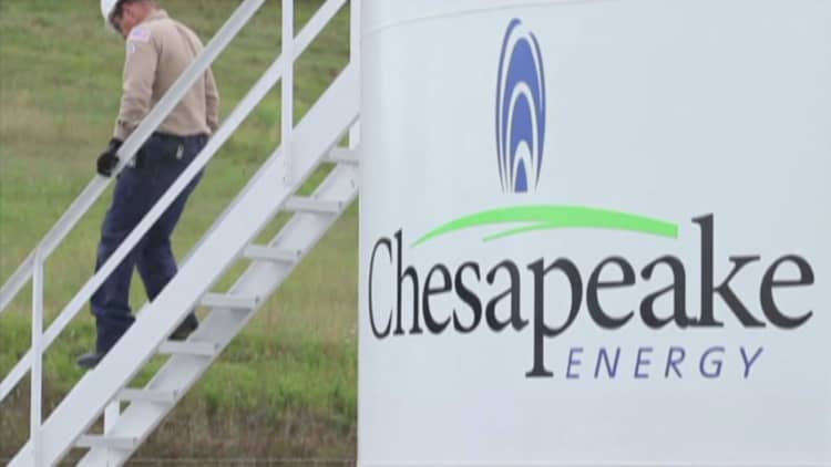 Chesapeake stock rises to continue rally