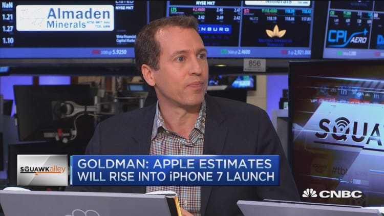 Goldman bullish on Apple