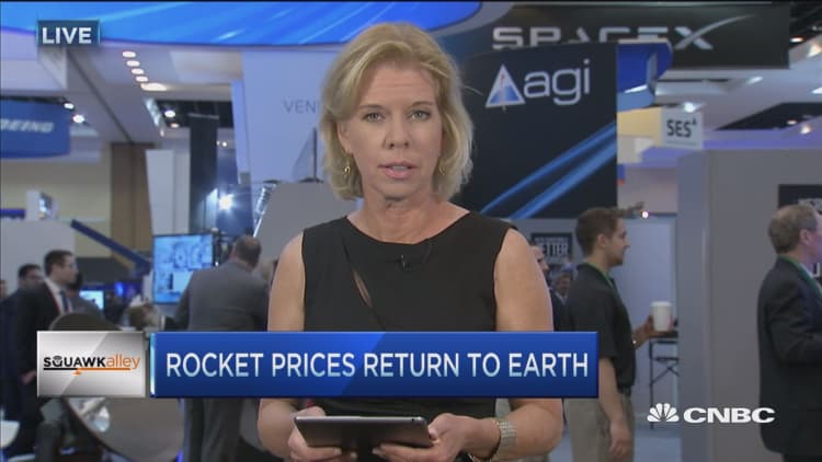 Rocket prices return to Earth