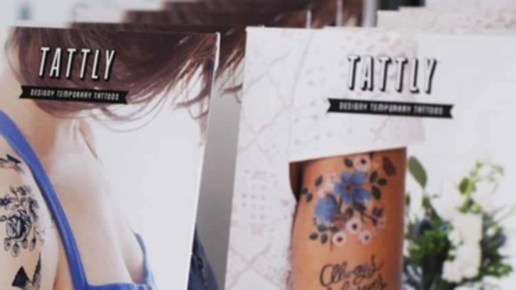 The Tattly tale: Temporary tats have staying power