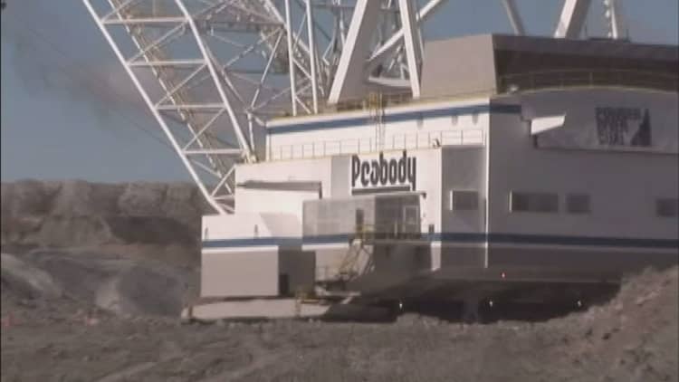 Peabody Energy files for bankruptcy protection