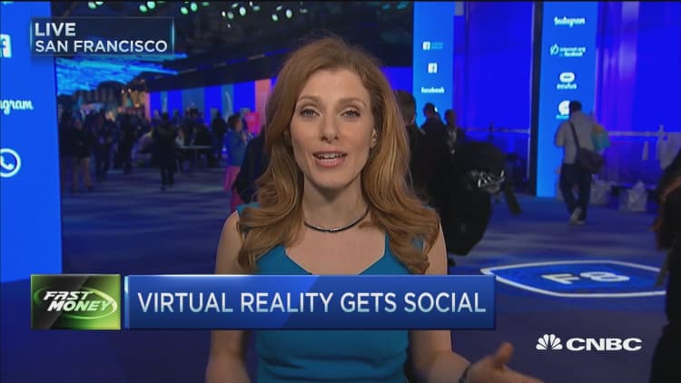 Virtual reality rolling out of Facebook