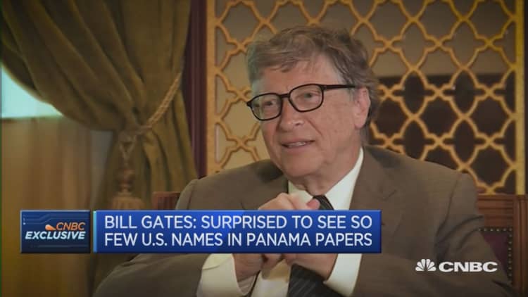 'Surprised' to see few US names in Panama Papers: Gates