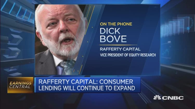 Traditional US banking business doing really well: Bove