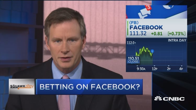 Betting on Facebook