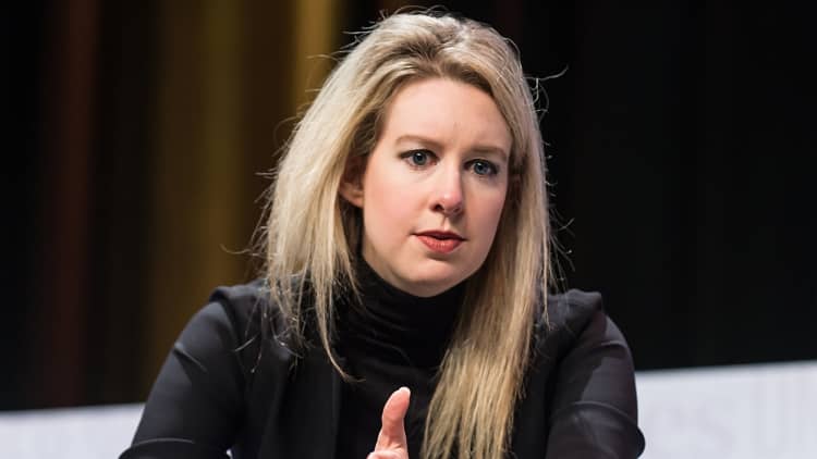 Theranos CEO under fire