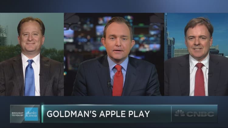 Goldman's Apple trade