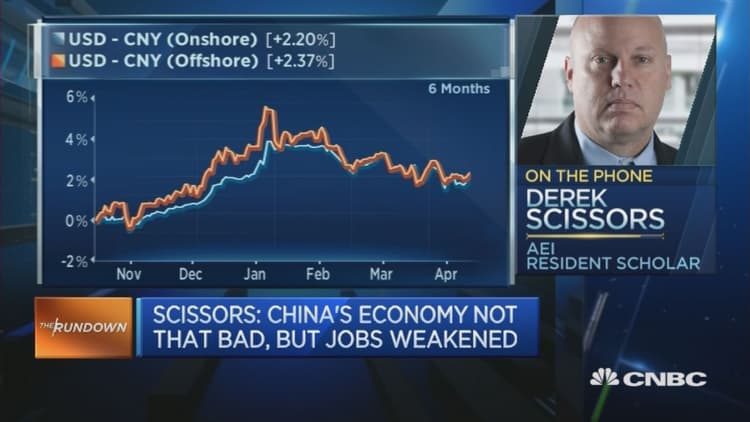 Chinese GDP 'a terrible figure to focus on'