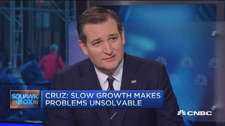 I would lift tax, regulatory burdens for small businesses: Ted Cruz