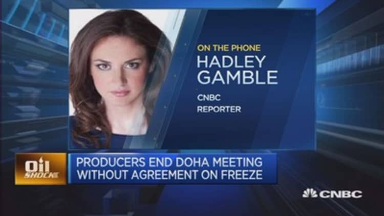 Doha meeting fails to agree on production freeze