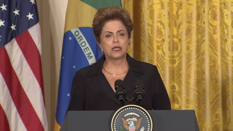Brazil's President Rousseff closer to impeachment