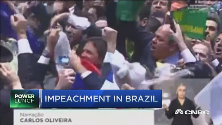 Implications from impeachment in Brazil 