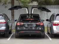 El vehículo utilitario deportivo (SUV) Modelo X de Tesla Motors Inc.