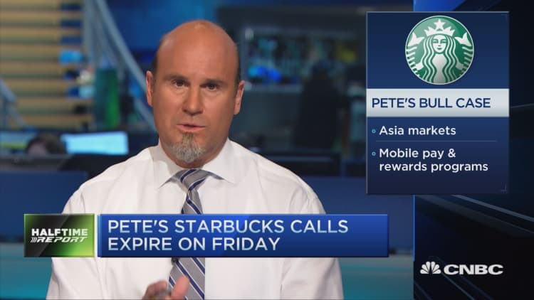 Pete's bullish bet on Starbucks